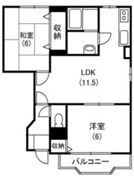 フレイジェⅡの物件間取画像